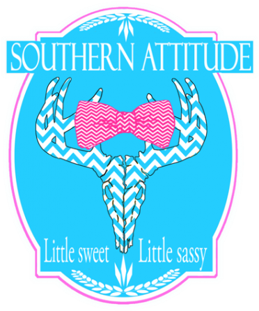 Southern Attitude Sassy Chevron Deer Skull Bow Tie (500x500), Png Download