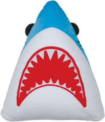 Iscream Shark Attack! Embroidered Fleece 20" X 18" (415x415), Png Download