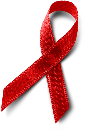 Red Ribbon Png Download - Hiv Aids Ribbon Transparent Background (450x450), Png Download