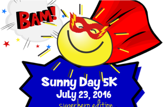 Sunnyday 5k 2016 Large - Sunshine Mousepad (746x370), Png Download