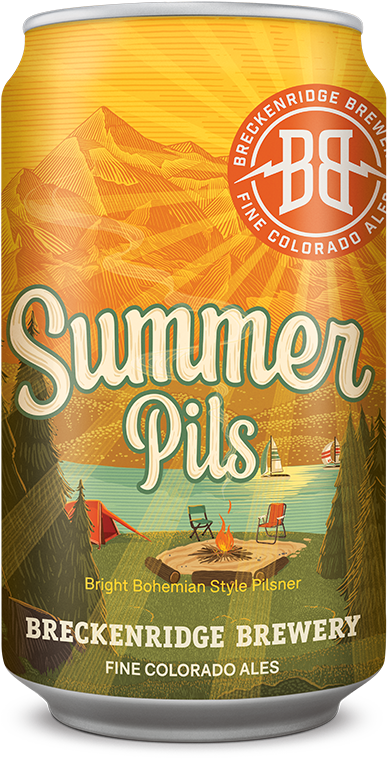 1 / - Breckenridge Summer Pils (902x862), Png Download