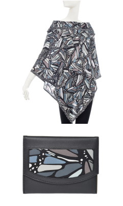 Monarch Butterfly Poncho And Bag Monarch Butterfly - Monarch Butterfly (300x400), Png Download