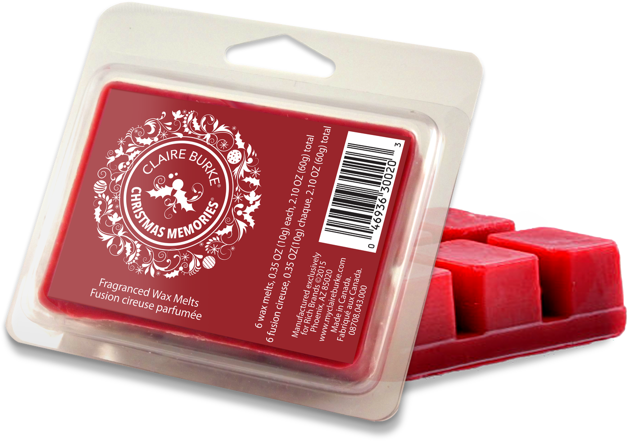 Christmas Memories® Wax Melts - Claire Burke Wax Melts 2.1 Oz. Set (1280x1280), Png Download