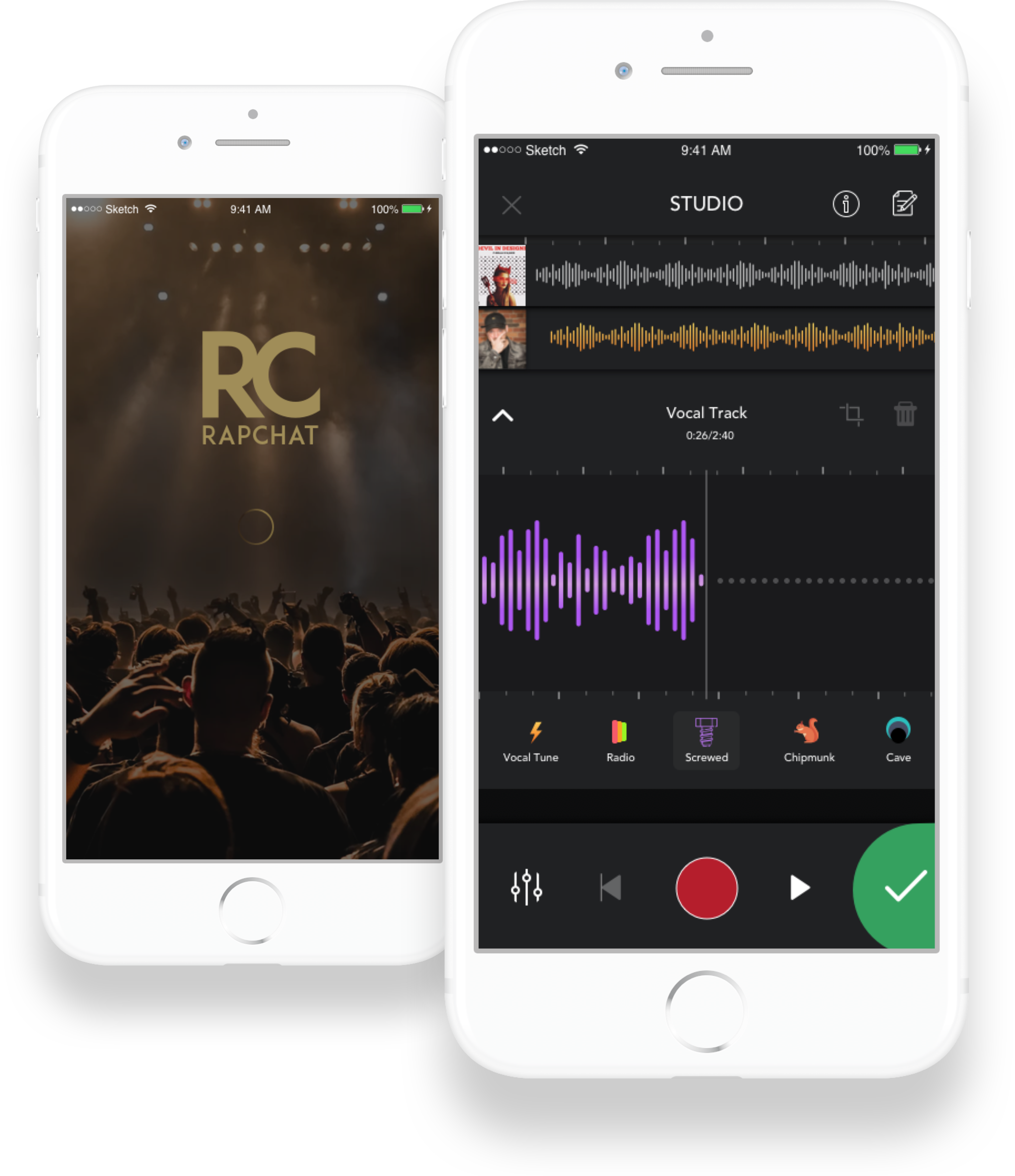 Rapchat Llc (6331x6434), Png Download