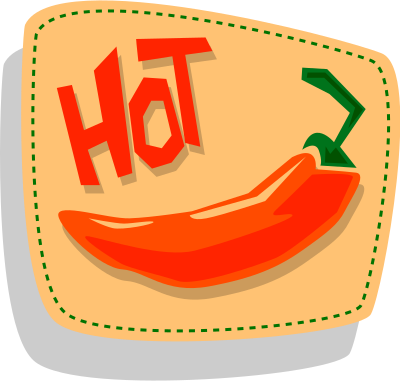 Hot Chilli (400x381), Png Download