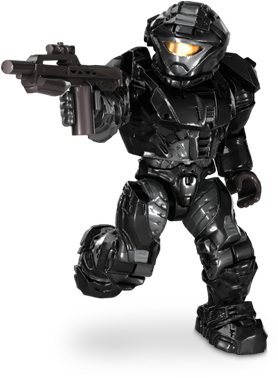 Unsc Spartan Recon - Spartan Halo Mega Bloks (500x500), Png Download