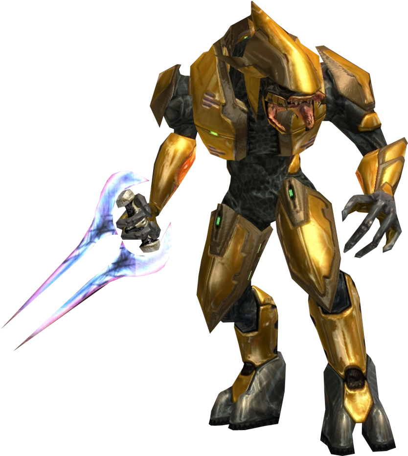 In Halo 3 And Halo Wars 2 What Were The Names Of Those - Halo Elite Field Master (890x1100), Png Download