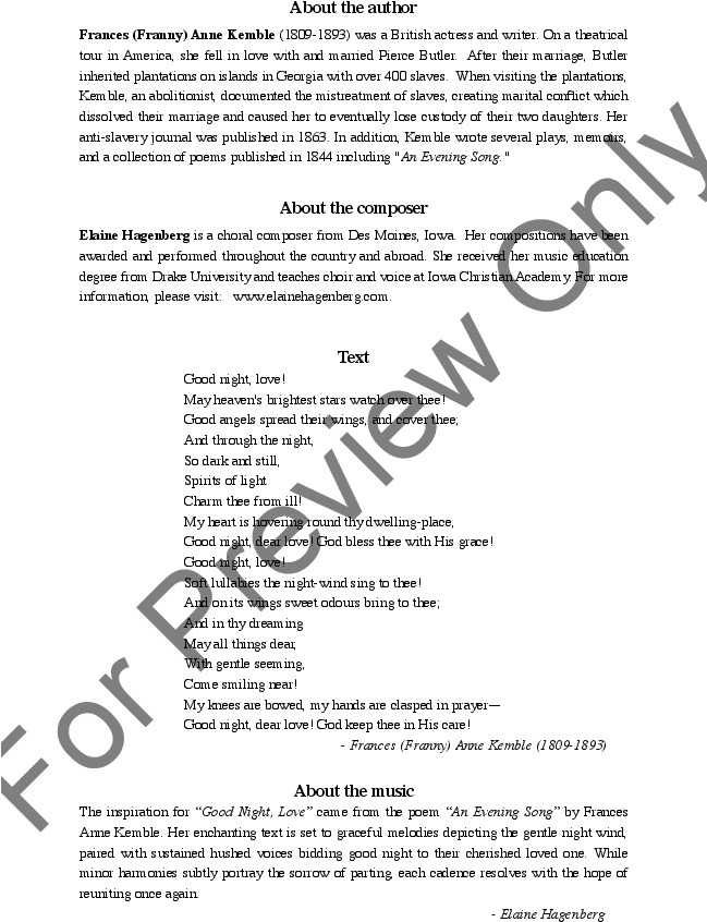 Love Thumbnail Good Night, Love Thumbnail - Abandoned Funhouse Sheet Music (648x1008), Png Download