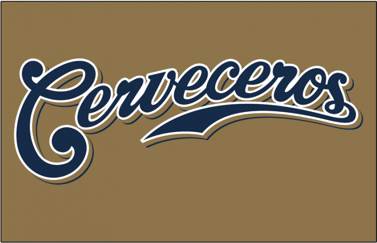 Milwaukee Brewers Logos Iron Ons - Cerveceros De Milwaukee Logo (750x930), Png Download