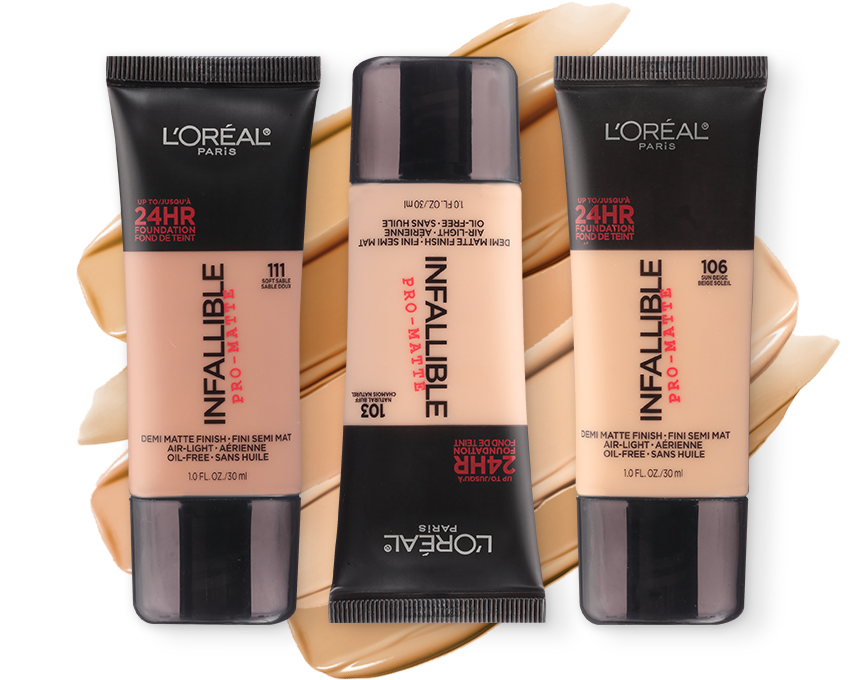 L'oréal Infallible Pro-matte 24hr Foundation - L'oreal - Infallible Pro-matte Foundation 110 Creme (900x720), Png Download