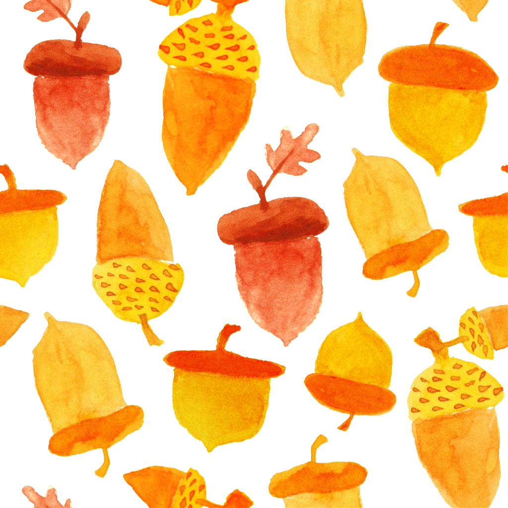 Creative Persimmon Design Background - Watercolor Painting (1024x1024), Png Download