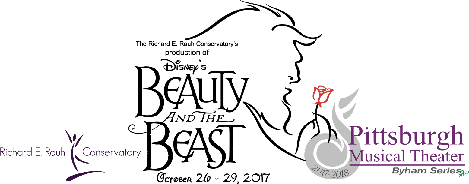Disneys Beauty And The Beast Musical (1600x620), Png Download