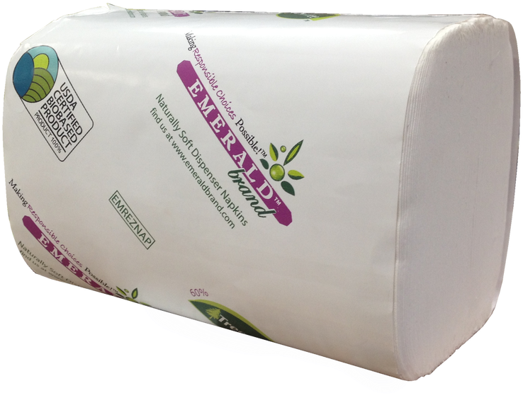 Image - Emerald Tree-free Dispenser Napkins, 1 Case (30 Packs (1280x960), Png Download