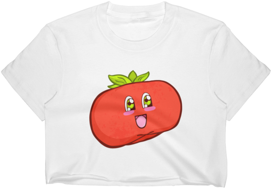 Persimmon Crop Top - Crop Top (600x600), Png Download