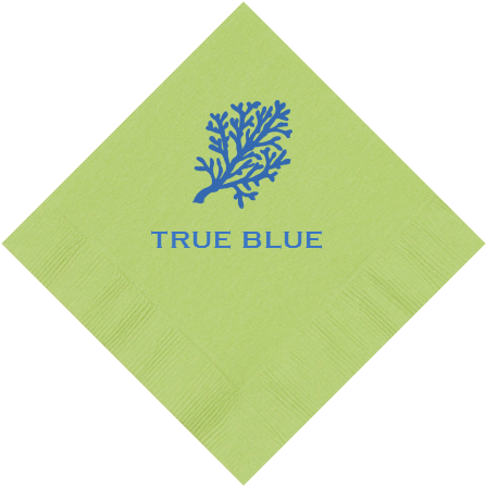Personalized Cocktail Napkins For Vacation - Art Paper (500x500), Png Download