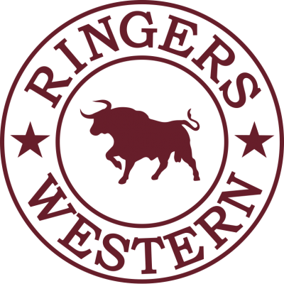 Signature Bull Logo Burgundy - Ringers Western Logo (400x400), Png Download