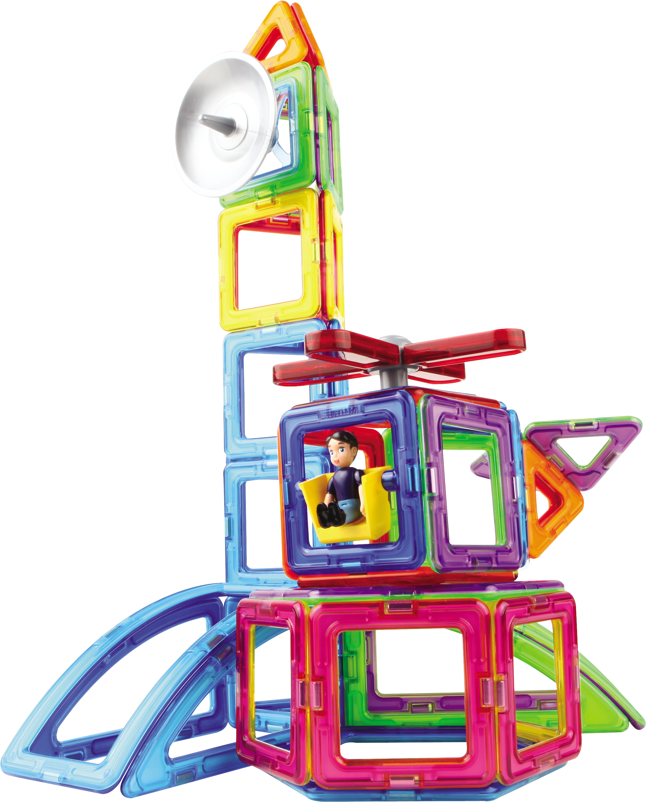 0m Ladder Truck 25 Dec 2017 - Magformers Mastermind Set 115p Toy Creative Play Children (5616x3744), Png Download