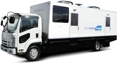 Greenroom Truck - Trailer Truck (600x600), Png Download