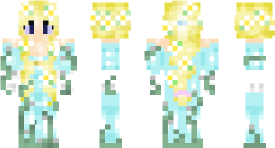 Minecraft Skin Enchantress - Minecraft (600x348), Png Download