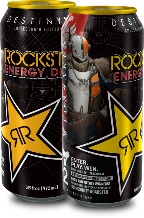 Original / Lord Shaxx - Rockstar Destiny 2 Cans (472x714), Png Download