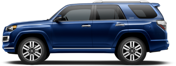 Nautical Blue Metallic - Black Four Runner 2016 (864x477), Png Download