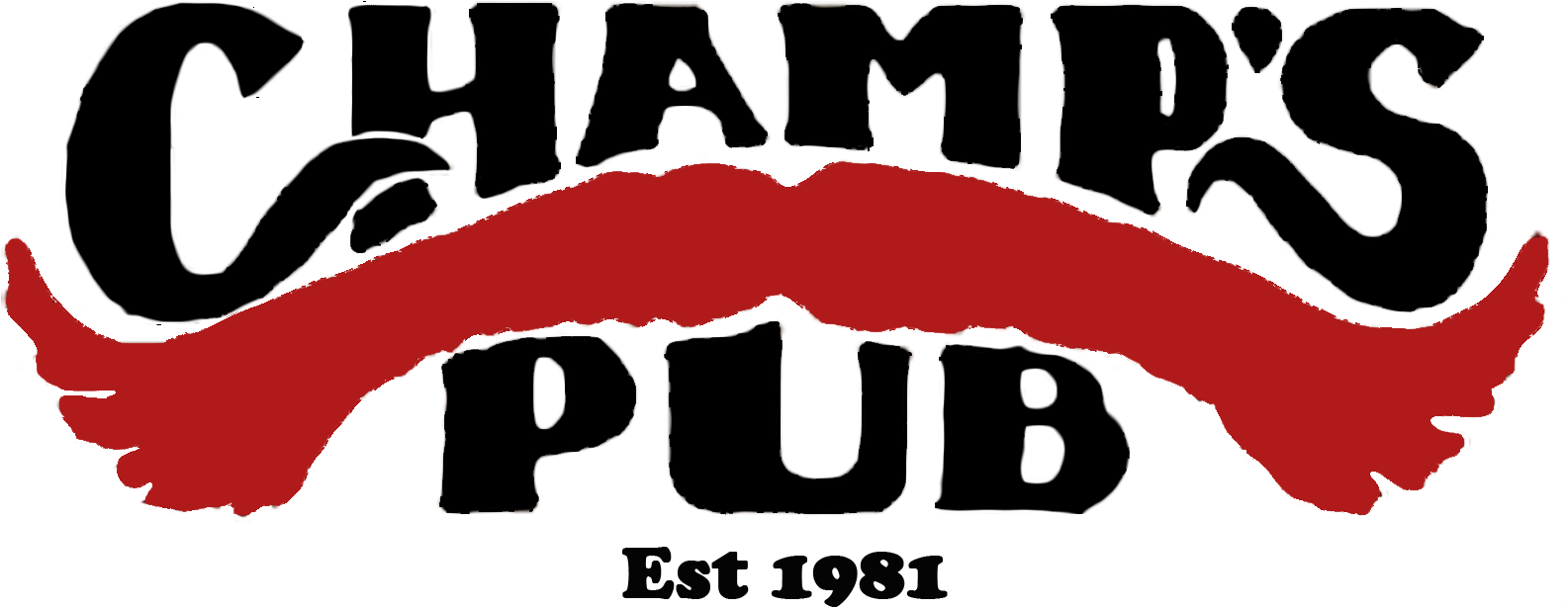 Champs Pub - Champs Pub Brighton (1600x646), Png Download