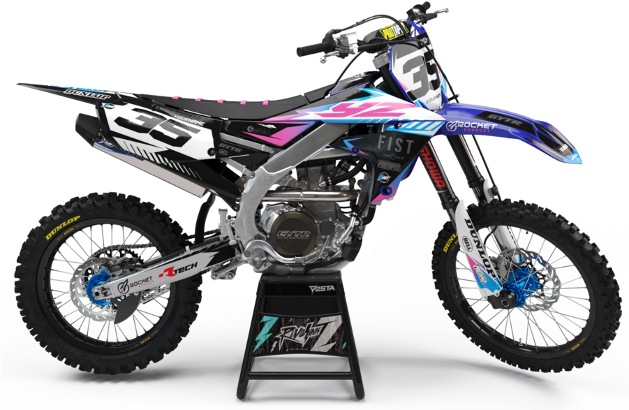 Yamaha Rockstar Clipart Yamaha Motor Company Yamaha - 2018 Yamaha Yz450f Graphics (900x600), Png Download
