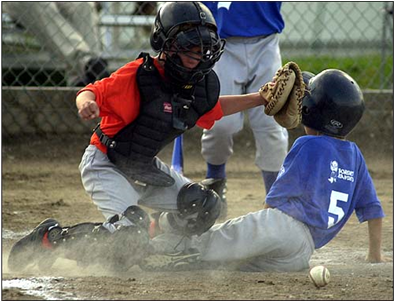 Non-stop Action - Boys And Girls Club Baseball (500x300), Png Download