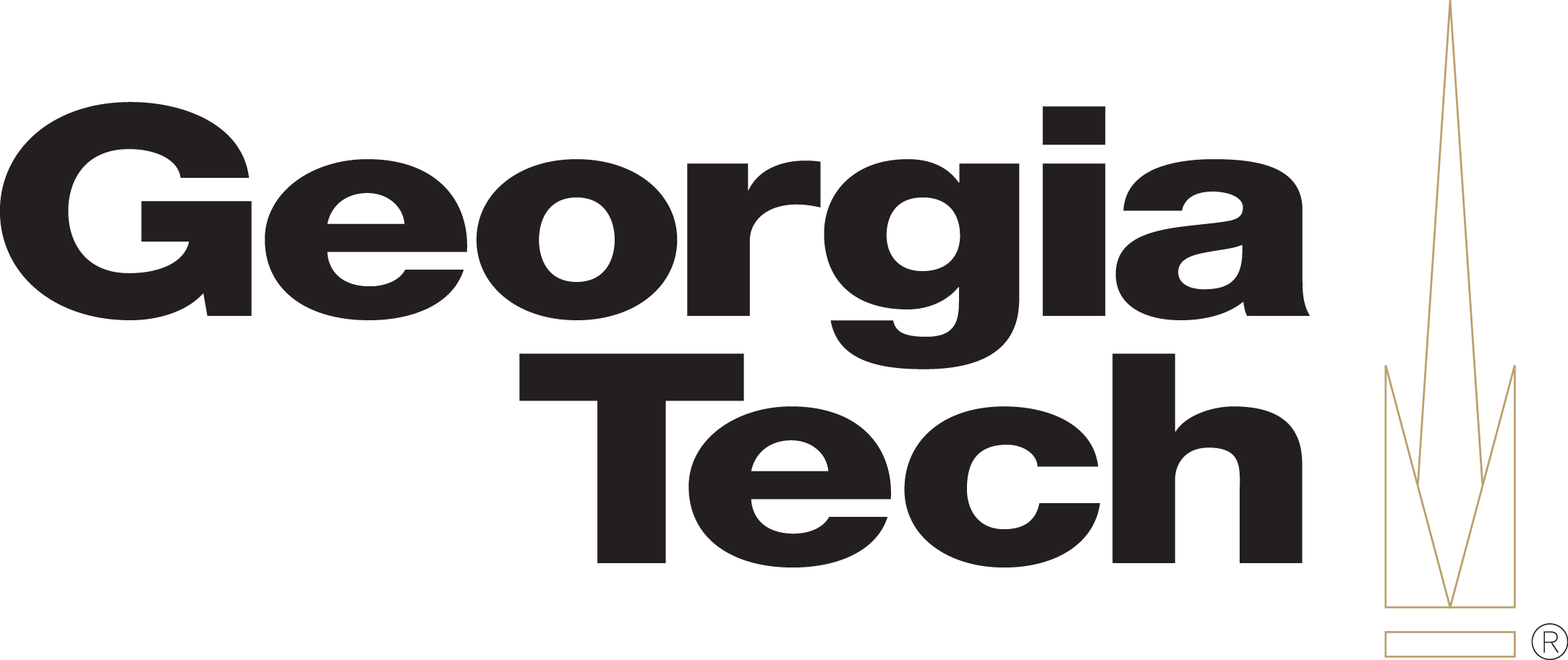 Georgia Tech Logo Georgia Institute Of Technology Gt - Georgia Institute Of Technology Logo Png (2168x913), Png Download