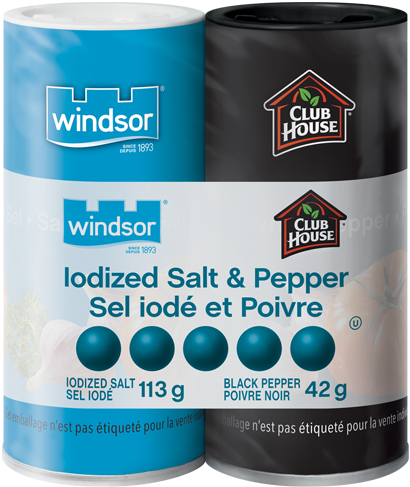 Windsor ® Iodized Salt & Club House Pepper - Club House (504x692), Png Download