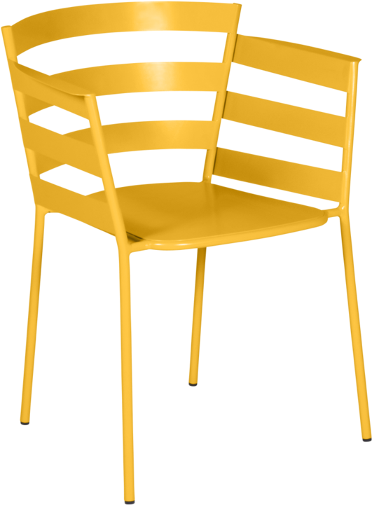 Chaise Metal Design, Chaise Design, Fauteuil De Jardin, - Fermob Rhythmic (760x760), Png Download