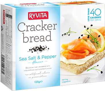 Sea Salt & Pepper - Ryvita (465x465), Png Download