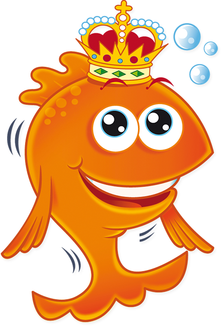Thank You All So Much For The Participating In The - Cartoon Fish With Crown (439x648), Png Download