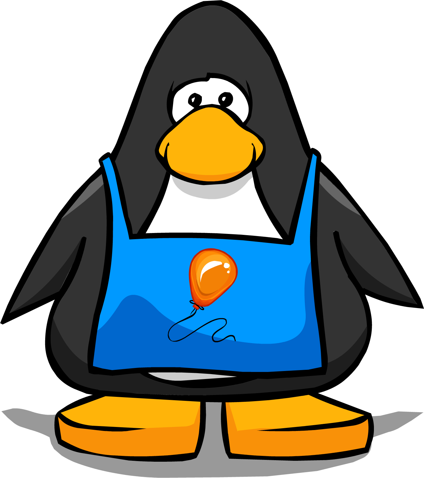 Balloon Vendor Pc - Club Penguin Penguin (1380x1555), Png Download