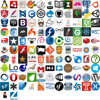 Spritesheet Spritesheet - Vendor Icons (352x352), Png Download