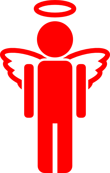 How To Set Use Red Angel Clipart - My God Is Bigger Than Yours (378x593), Png Download