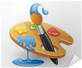Desenho De Arte Colorido (400x400), Png Download