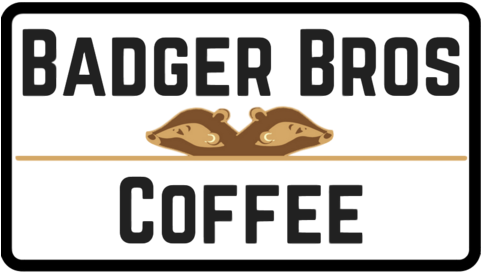 Boxing Squirrel - Badger Brothers Coffee Logo (480x480), Png Download