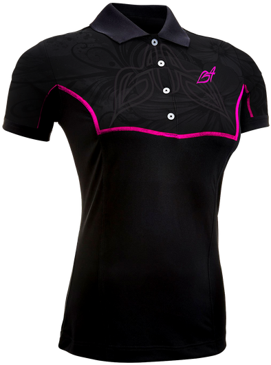 First In Our Line Of Female Golf Shirts From Alder - Polo Shirt (498x691), Png Download