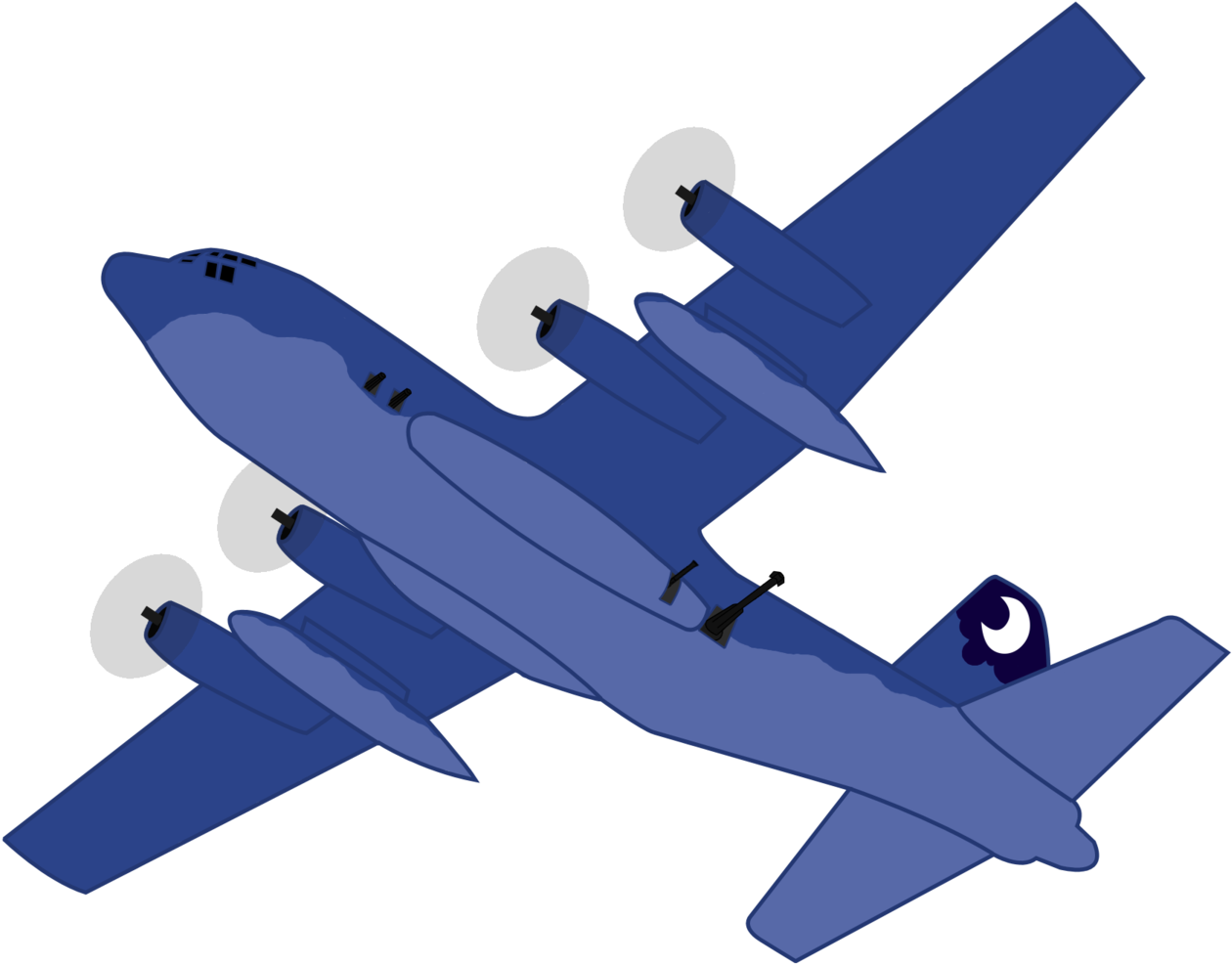 Ac-130, Aircraft, Artist - Lockheed Ac-130 (1280x1002), Png Download