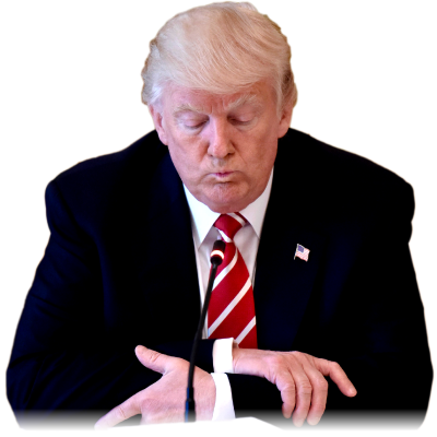 Advertisement - Donald Trump Eid Mubarak (400x400), Png Download