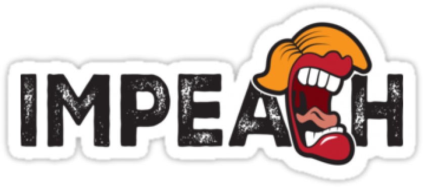 Public Evenly Divided Over Impeachment Of Donald Trump - Impeach Trump Facebook Cover (876x493), Png Download