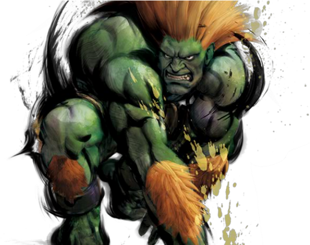Street Fighter Png Transparent Images - Street Fighter 4 Blanka (640x480), Png Download
