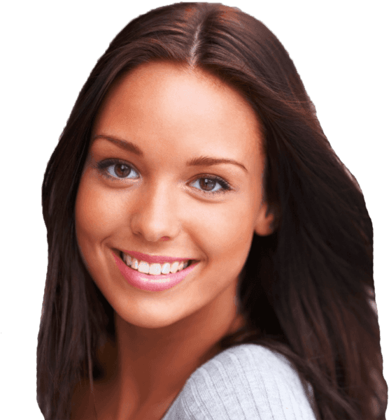 Contact Us - Girl Smile White Teeth (640x640), Png Download
