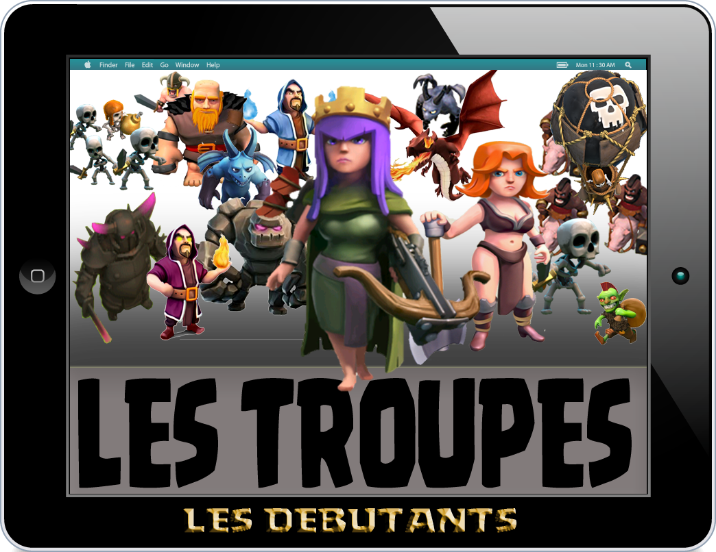 Cliquez - Clash Of Clans (1044x806), Png Download