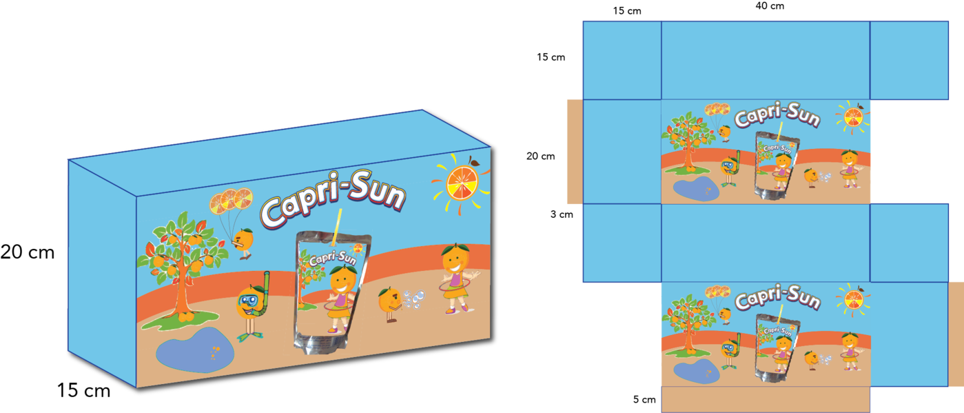 Capri-sun Rebranding - Capri Sun (1399x599), Png Download