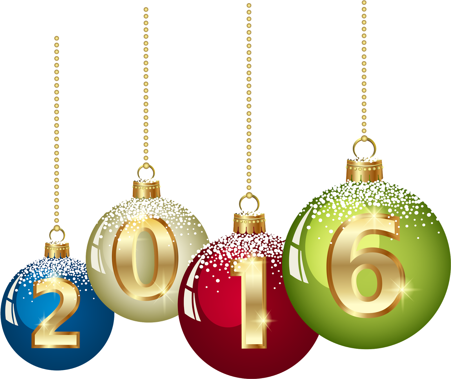 Happy New Year Pngs - Cliparts Bonne Annee 2016 (1600x1323), Png Download