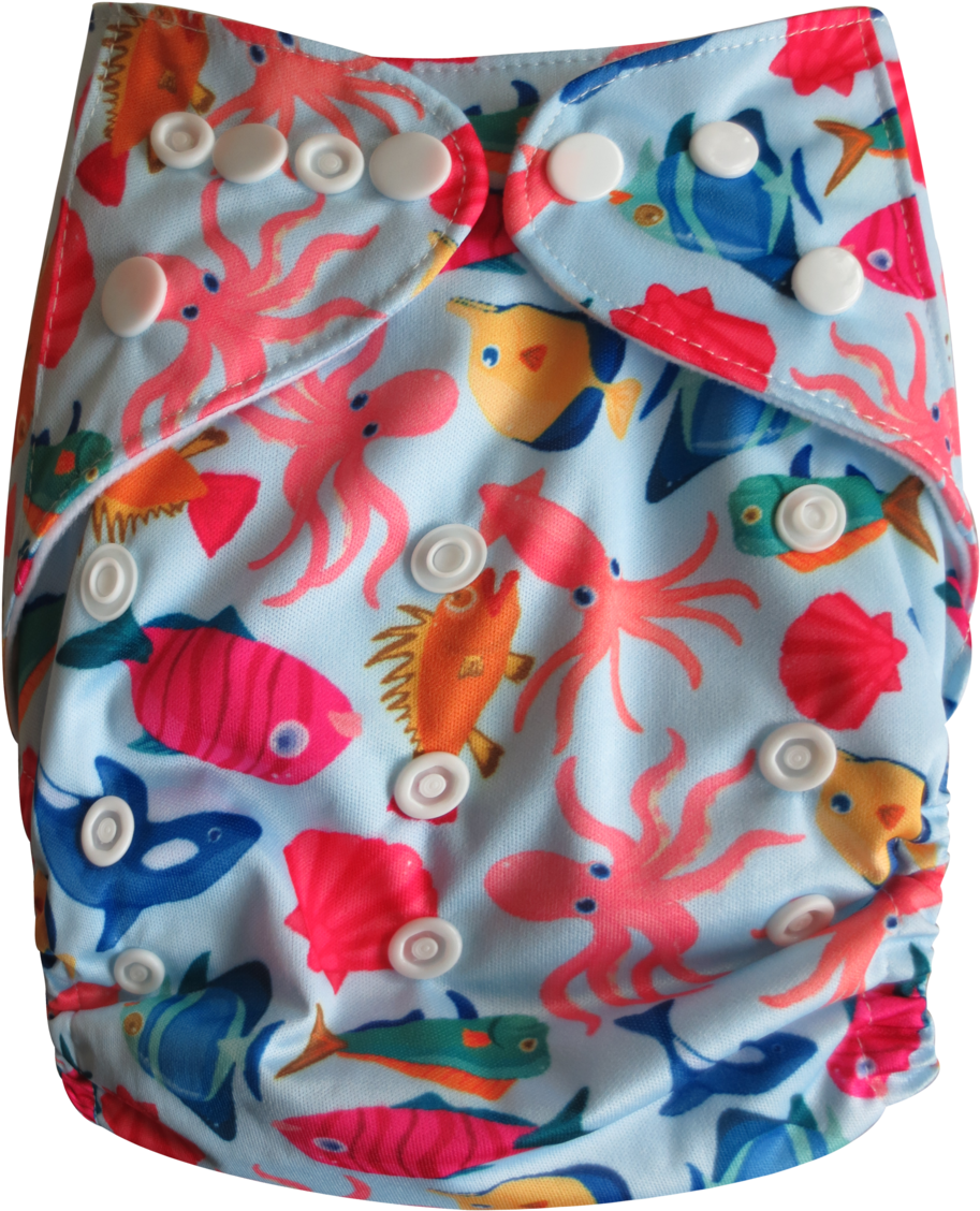 Sea Creatures (1000x1224), Png Download
