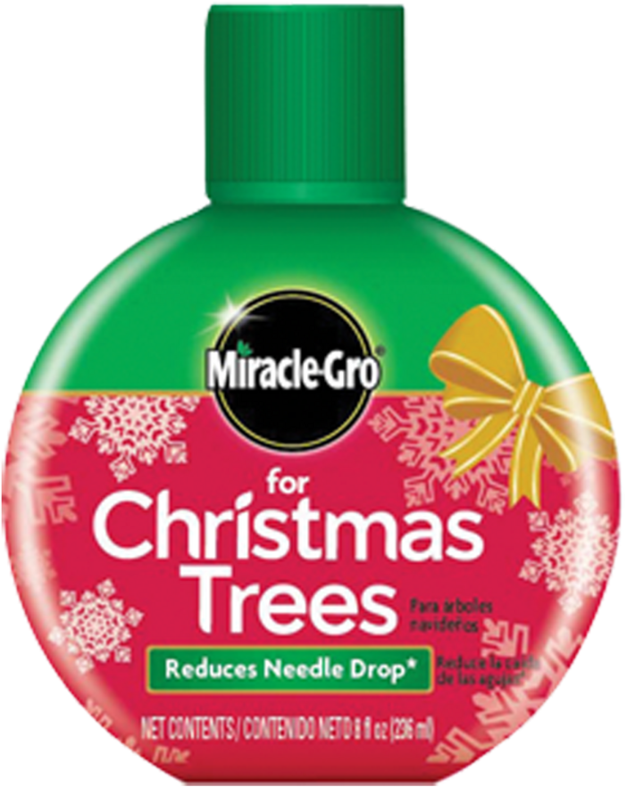 Miracle Gro Christmas Tree (771x1000), Png Download