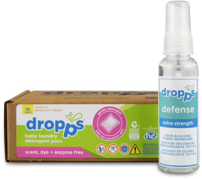 Dropps He Travel Size Laundry Detergent Pacs, Scent (1024x683), Png Download